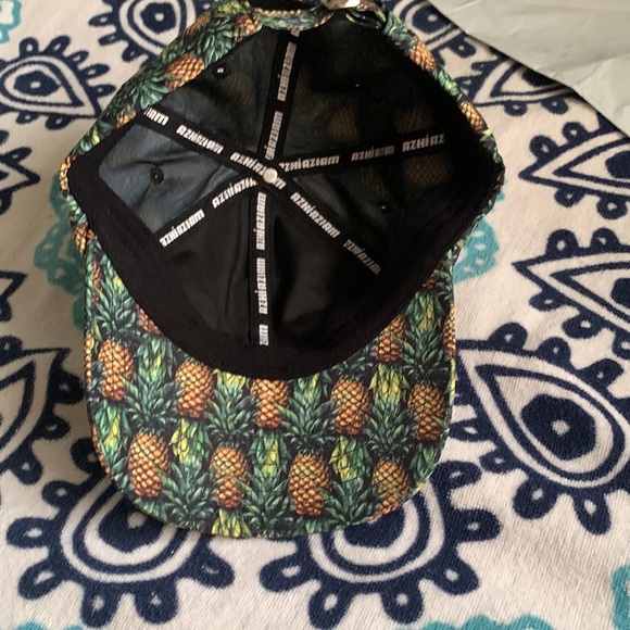 AZHIAZIAM  pineapple print baseball cap - Picture 2 of 5